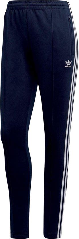 adidas sst broek dames blauw|Adidas trainers broek.